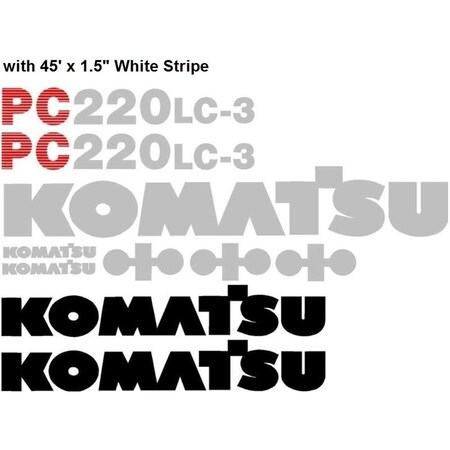 Aftermarket Decal Set KMPC220-3NDECALSET